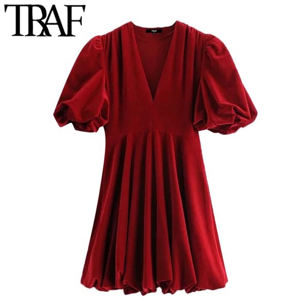 women chic fashion with elastic trim velvet mini dress vintage puff sleeves side zipper female dresses vestidos mujer 210507, Black;gray
women chic fashion with elastic trim velvet mini dress vintage puff sleeves side zipper female dresses vestidos mujer 210507, Black;gray