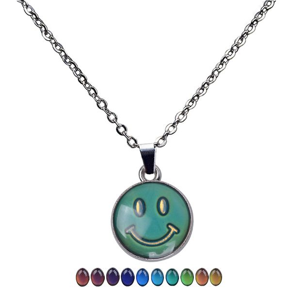 budrovky fashion cute cartoon smiling face warm mood ladies stainless steel color changing necklace christmas gift jewelrydio chan contact, Silver
budrovky fashion cute cartoon smiling face warm mood ladies stainless steel color changing necklace christmas gift jewelrydio chan contact, Silver