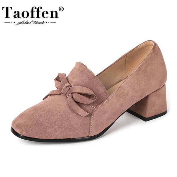 dress shoes taoffen sweet women pumps bowknot square toe sheos thick heel solid color girlish party mujer footwear size 33-43, Black
dress shoes taoffen sweet women pumps bowknot square toe sheos thick heel solid color girlish party mujer footwear size 33-43, Black