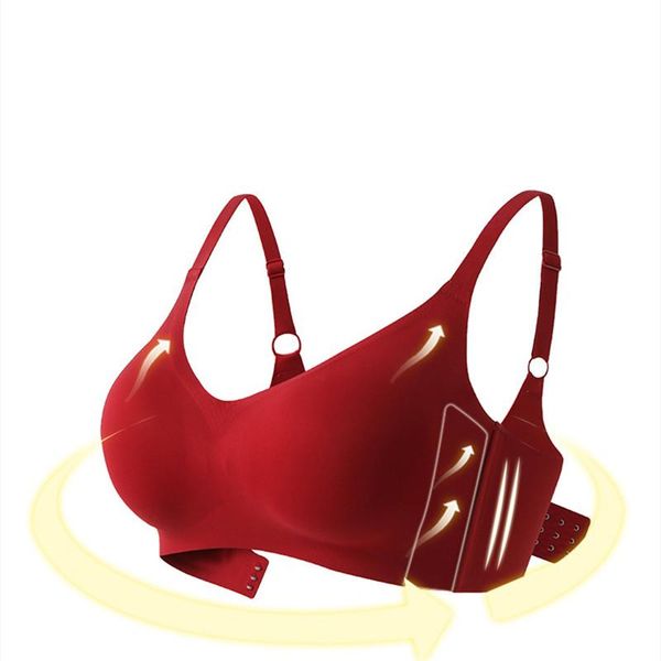 bras tj-tianjun one piece traceless bra solid color smooth surface with breast pads no steel ring adjustable shoulder strap breathble, Red;black
bras tj-tianjun one piece traceless bra solid color smooth surface with breast pads no steel ring adjustable shoulder strap breathble, Red;black