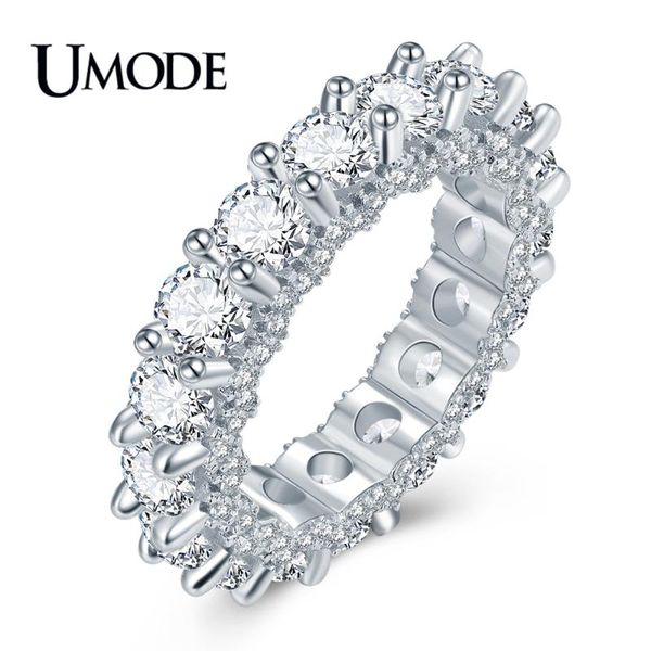 cluster rings umode jewelry fashion luxury round zircon crystal eternity for women cz wedding band white gold aur0579a, Golden;silver
cluster rings umode jewelry fashion luxury round zircon crystal eternity for women cz wedding band white gold aur0579a, Golden;silver