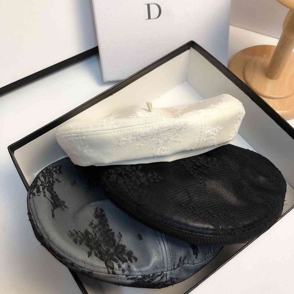 designer lace jacquard beret female elegant celebrity small fragrant leather octagonal autumn outdoor travel artist hat, Black;white
designer lace jacquard beret female elegant celebrity small fragrant leather octagonal autumn outdoor travel artist hat, Black;white