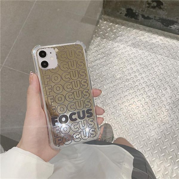 cell phone pouches simple focus letter mirror case for 12 pro max 8 7 plus 11 x xs xr se 2021 anti-fall soft silicon back cover
cell phone pouches simple focus letter mirror case for 12 pro max 8 7 plus 11 x xs xr se 2021 anti-fall soft silicon back cover