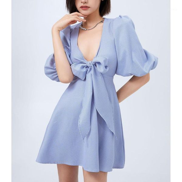 casual dresses getspring women dress puff sleeve v-neck bandage cotton shirt bow vintage short stripe 2021 clothes, Black;gray
casual dresses getspring women dress puff sleeve v-neck bandage cotton shirt bow vintage short stripe 2021 clothes, Black;gray