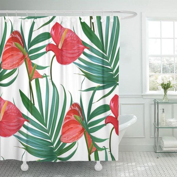 shower curtains tropical flowers and palm leaves floral exotic hawaiian blooming curtain waterproof fabric 60 x 72 inches set with hooks
shower curtains tropical flowers and palm leaves floral exotic hawaiian blooming curtain waterproof fabric 60 x 72 inches set with hooks