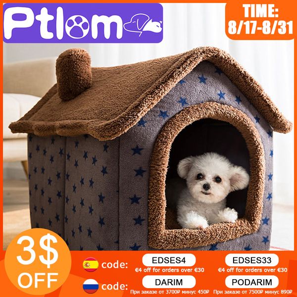 Fodabe Cat Bed Pet Dog House Winter Cat Via Seep Kenne Removabe Warm Nest Encosed Tents Cave Sofa Pet pies cama gato
Fodabe Cat Bed Pet Dog House Winter Cat Via Seep Kenne Removabe Warm Nest Encosed Tents Cave Sofa Pet pies cama gato