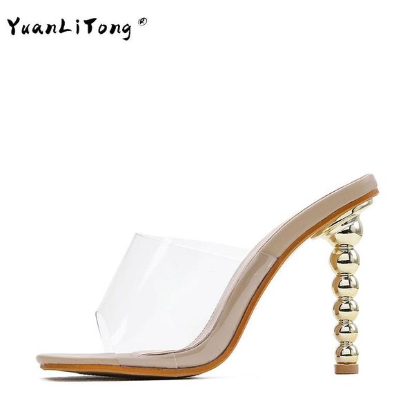 women sandals clear mule heels slippers metal high flip flops square toe slides party shoes woman, Black
women sandals clear mule heels slippers metal high flip flops square toe slides party shoes woman, Black