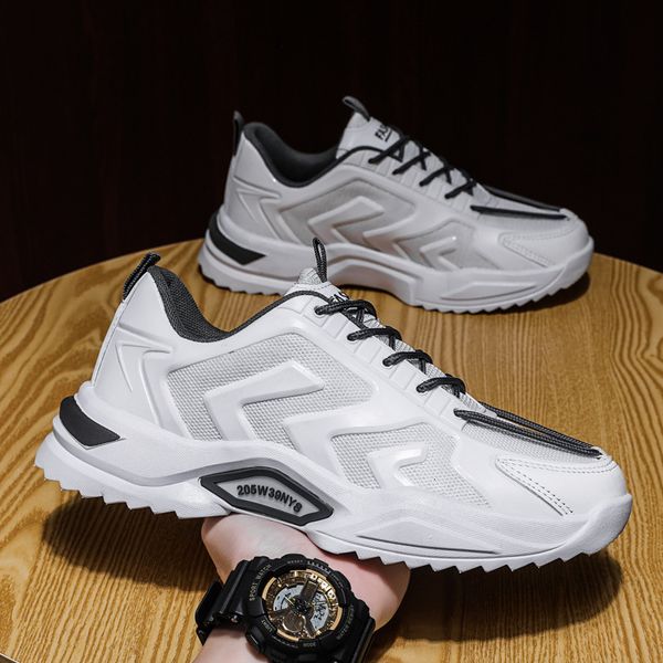 spring color matching daddy 2021 trend ins sports casual personality increased fashion men's sho, Black
spring color matching daddy 2021 trend ins sports casual personality increased fashion men's sho, Black
