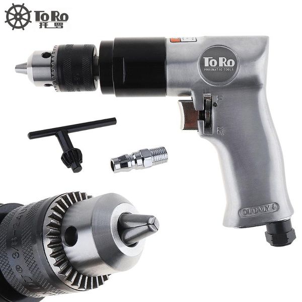 pneumatic tools toro tr-5100 3/8" 1800rpm high-speed cordless pistol type gun drill reversible air for hole drilling
pneumatic tools toro tr-5100 3/8" 1800rpm high-speed cordless pistol type gun drill reversible air for hole drilling