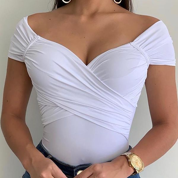 tight button white bodysuit women jumpsuit short sleeve v neck cross bodysuits for summer club backless romper female, Black;white
tight button white bodysuit women jumpsuit short sleeve v neck cross bodysuits for summer club backless romper female, Black;white