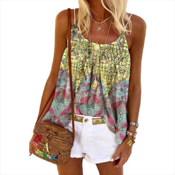 camisoles summer print women tank loose fashion camisole ete femme ale color matching womens clothing large, White
camisoles summer print women tank loose fashion camisole ete femme ale color matching womens clothing large, White