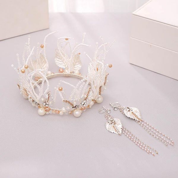 hair clips & barrettes wedding crown for bride tiara with earrings rhinestone bridal headpiece headband pageant ornaments diadem jewelry bn, Golden;silver
hair clips & barrettes wedding crown for bride tiara with earrings rhinestone bridal headpiece headband pageant ornaments diadem jewelry bn, Golden;silver