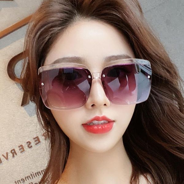 oversizedd square sunglasses men women gray pink lens uv400 protection eyewear fashion design gafas de sol, White;black
oversizedd square sunglasses men women gray pink lens uv400 protection eyewear fashion design gafas de sol, White;black