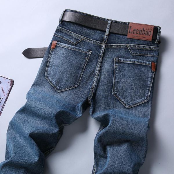 chic ins spring autumn classic casual slim elastic denim jeans men straight pants leisure business men's trousers, Blue
chic ins spring autumn classic casual slim elastic denim jeans men straight pants leisure business men's trousers, Blue