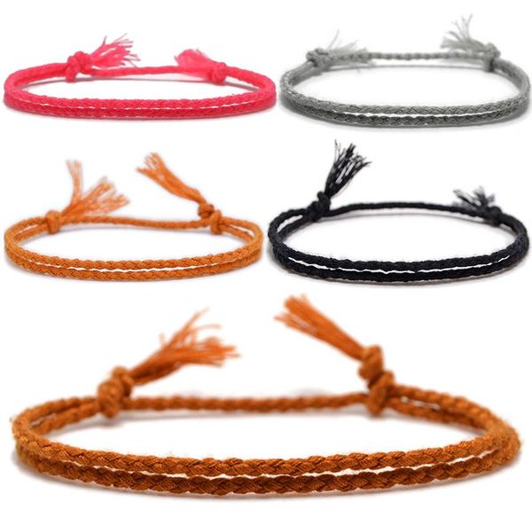 bohemian handmade braided cord bracelet solid color adjustable rope bracelets cotton friendship anklet bangle, Golden;silver
bohemian handmade braided cord bracelet solid color adjustable rope bracelets cotton friendship anklet bangle, Golden;silver