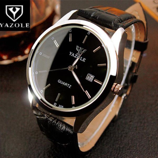 wristwatches wrist watch men bracelet yazole brand quartz fashion casual leather strap gentleman dress watches relogio masculino, Slivery;brown
wristwatches wrist watch men bracelet yazole brand quartz fashion casual leather strap gentleman dress watches relogio masculino, Slivery;brown