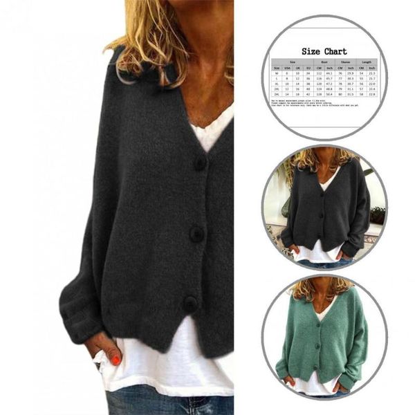 women's knits & tees knitwear casual solid color v neck sweater autumn winter women cardigan long sleeve for daily wear, White
women's knits & tees knitwear casual solid color v neck sweater autumn winter women cardigan long sleeve for daily wear, White