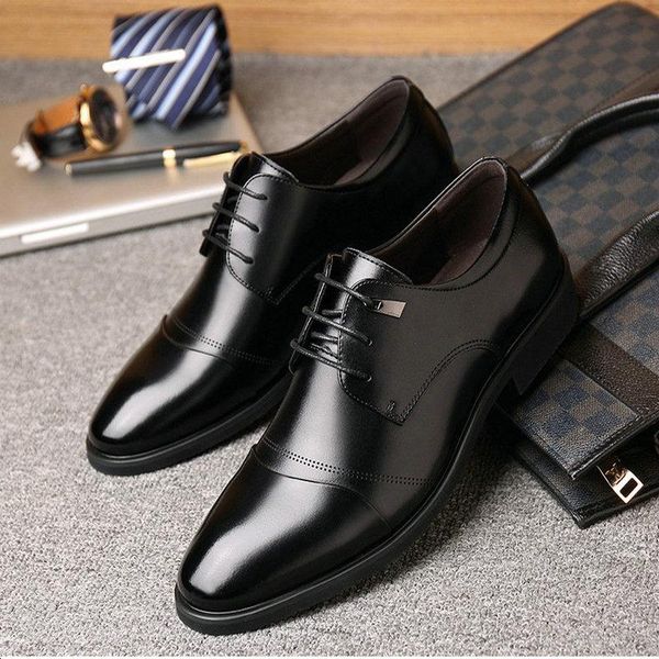 dress shoes men classic business formal oxford pointed toe lace-up leather hjk89, Black
dress shoes men classic business formal oxford pointed toe lace-up leather hjk89, Black