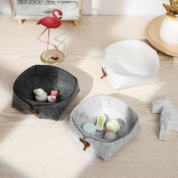 nordic style deskstorage basket portable household felt baskets
nordic style deskstorage basket portable household felt baskets