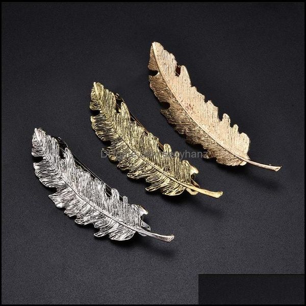 hair clips & barrettes jewelry korea fashion metal feather hairpin satement hairpins hairwear aessories women drop delivery 2021 uyxwl, Golden;silver
hair clips & barrettes jewelry korea fashion metal feather hairpin satement hairpins hairwear aessories women drop delivery 2021 uyxwl, Golden;silver
