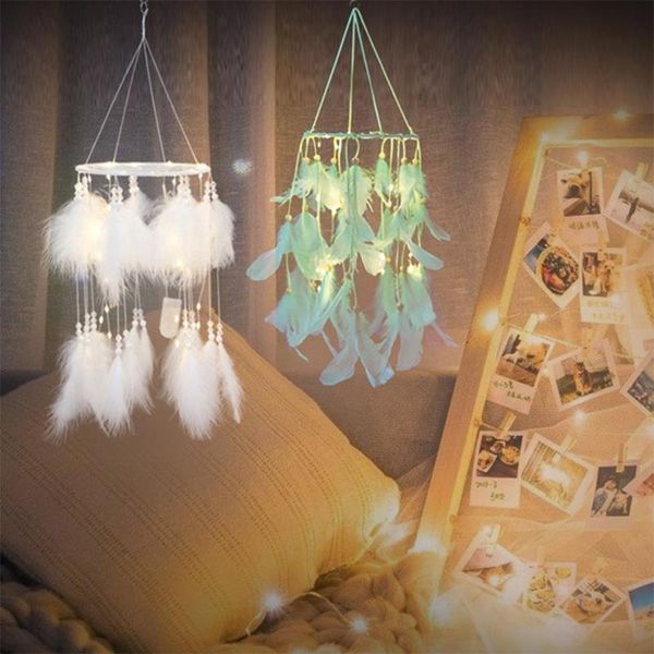 handmade feather dromenvanger wind chimes wedding decoration gift christmas decorations ornament romantic led light party
handmade feather dromenvanger wind chimes wedding decoration gift christmas decorations ornament romantic led light party