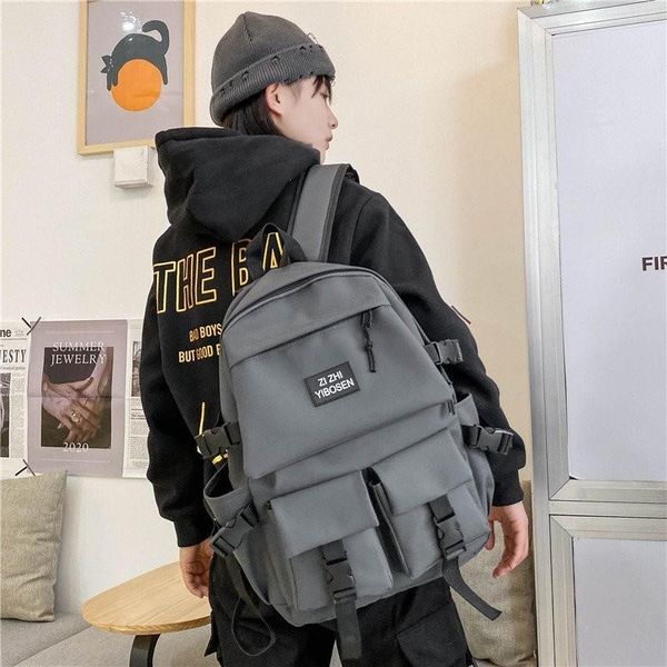 backpack fashion waterproof nylon women men lapcollege student backbag large capacity travel bagpack mochila 2021
backpack fashion waterproof nylon women men lapcollege student backbag large capacity travel bagpack mochila 2021
