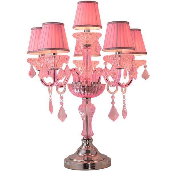 table lamps milan show crystal candlestick led lamp t-stage wedding pink candle holder living room luxury princess bedroom light
table lamps milan show crystal candlestick led lamp t-stage wedding pink candle holder living room luxury princess bedroom light