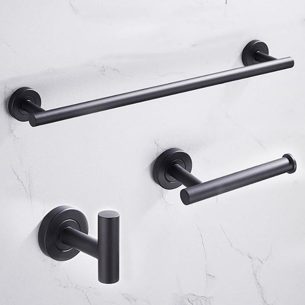 bath accessory set 304 stainless steel bathroom accessories kit black towel bar ring shelf toilet paper towels holder coat robe hook hardwar
bath accessory set 304 stainless steel bathroom accessories kit black towel bar ring shelf toilet paper towels holder coat robe hook hardwar