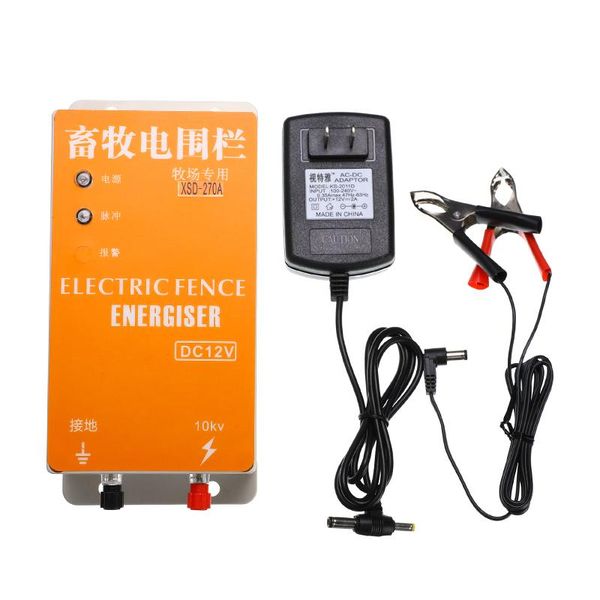 solar fence energizer energi charger high voltage pulse controller animal poultry farm electric fencing shepherd fencing, trellis & gates
solar fence energizer energi charger high voltage pulse controller animal poultry farm electric fencing shepherd fencing, trellis & gates
