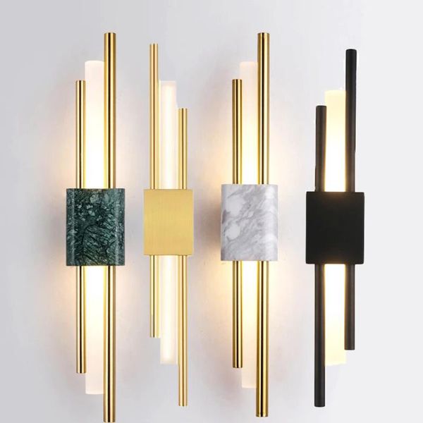 wall lamps modern stylish bronze gold black pipe green marble led lamp for living room hallway corridor bedroom sconces light fixture
wall lamps modern stylish bronze gold black pipe green marble led lamp for living room hallway corridor bedroom sconces light fixture