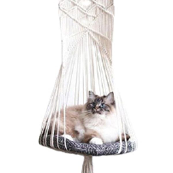 cat beds & furniture cotton rope hand-woven litter animal dog pet mat kitty swing net red ins eco-friendly material and simple style customi
cat beds & furniture cotton rope hand-woven litter animal dog pet mat kitty swing net red ins eco-friendly material and simple style customi
