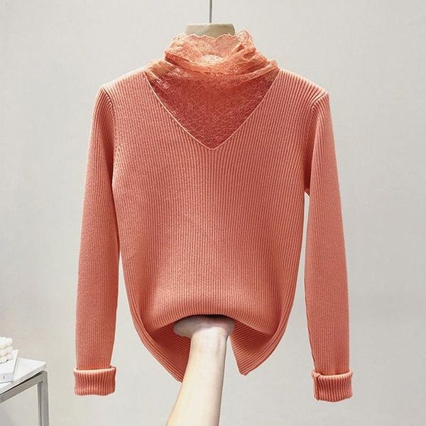 women's sweaters sweater long-sleeved shirt 2021 autumn and winter lace stitching all-match large western-style women, White;black
women's sweaters sweater long-sleeved shirt 2021 autumn and winter lace stitching all-match large western-style women, White;black