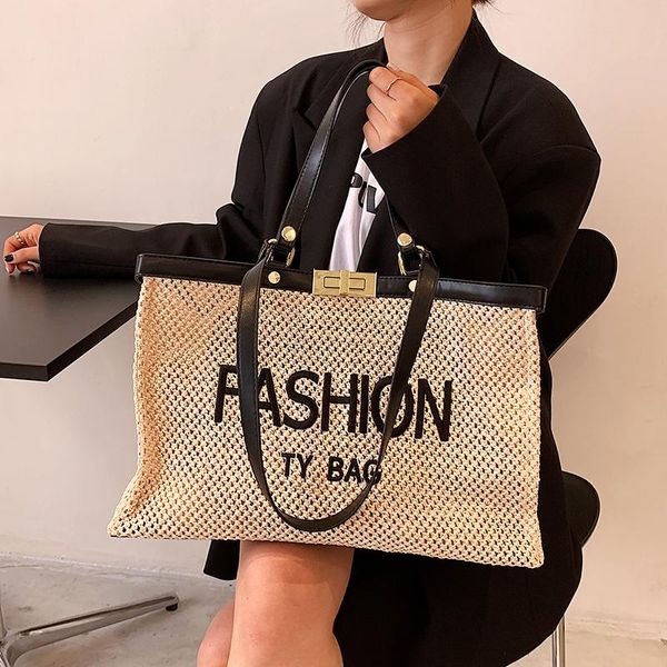 shoulder bags luxury weave large capacity handbags for women 2021 summer fashion straw all-match crossbody
shoulder bags luxury weave large capacity handbags for women 2021 summer fashion straw all-match crossbody