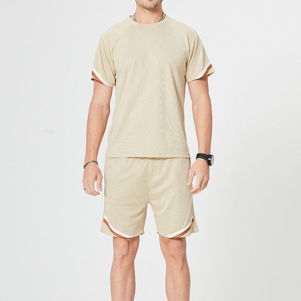 men's tracksuits for men 2021 fashion short sleeve o-neck tee and drawstring shorts outfit summer casual breathable quick dry sport two, Gray
men's tracksuits for men 2021 fashion short sleeve o-neck tee and drawstring shorts outfit summer casual breathable quick dry sport two, Gray