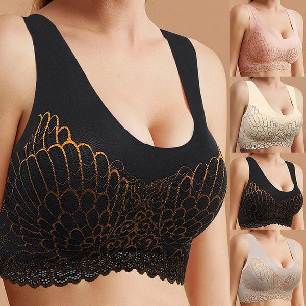 seamless sports yoga bra push up fitness running bras with pad women lace shockproof workwout underwear gym vest clothing, White;black
seamless sports yoga bra push up fitness running bras with pad women lace shockproof workwout underwear gym vest clothing, White;black