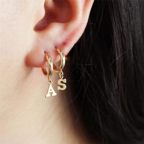 hoop & huggie letter earrings 14k gold filled fine jewelry 15mm brincos pendientes oorbellen boho name, Golden;silver
hoop & huggie letter earrings 14k gold filled fine jewelry 15mm brincos pendientes oorbellen boho name, Golden;silver