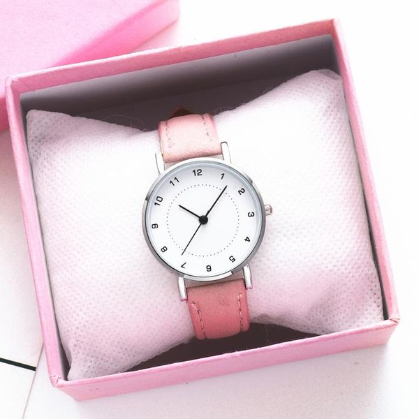fashion leather strap digital small dial ladies wrist watch simple style women watches female clock gifts relogio feminino wristwatches, Slivery;brown
fashion leather strap digital small dial ladies wrist watch simple style women watches female clock gifts relogio feminino wristwatches, Slivery;brown