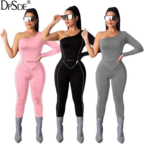 women's jumpsuits & rompers dpsde dew shoulder skinny black long jumpsuit pink bodycon women 2021 autumn streetwear gray outfits, Black;white
women's jumpsuits & rompers dpsde dew shoulder skinny black long jumpsuit pink bodycon women 2021 autumn streetwear gray outfits, Black;white