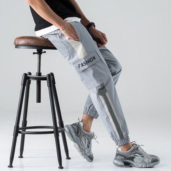 men's pants spring autumn hip hop harajuku style harem male side pipe big pocket overalls sweatpants jogging, Black
men's pants spring autumn hip hop harajuku style harem male side pipe big pocket overalls sweatpants jogging, Black