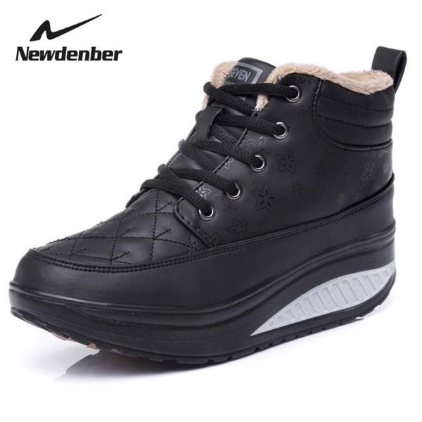 boots women winter lace up sneakers thicksoled leisure travel solid color round head slip snow increase within, Black
boots women winter lace up sneakers thicksoled leisure travel solid color round head slip snow increase within, Black