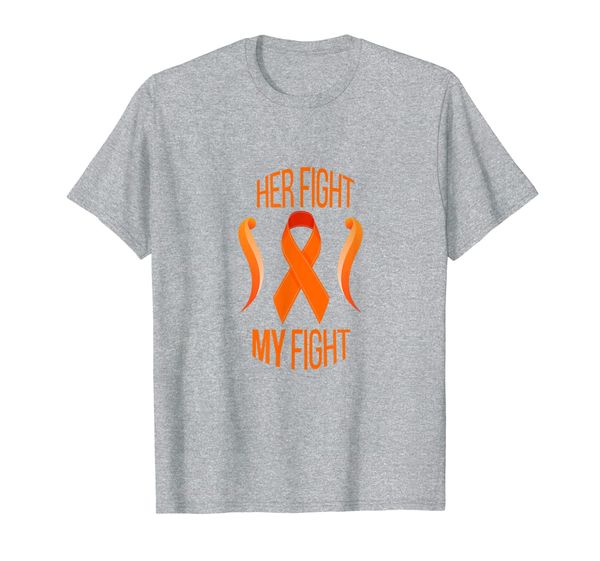leukemia t-shirt i orange ribbon gift, White;black