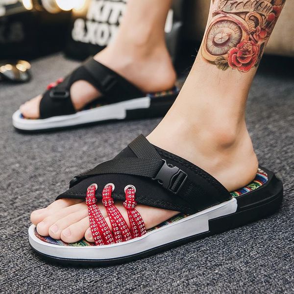 sandals summer personality flip-flops in 2021, men's outdoor beach shoes fashion versatile non-slip, Black
sandals summer personality flip-flops in 2021, men's outdoor beach shoes fashion versatile non-slip, Black