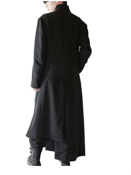 men's trench coats super loose plus-size fashion zipper detachable design two gaba coat, Tan;black
men's trench coats super loose plus-size fashion zipper detachable design two gaba coat, Tan;black