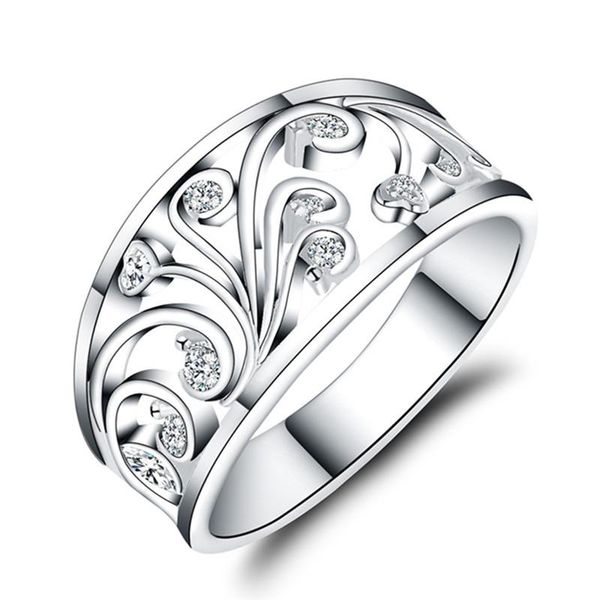 cluster rings 925 sterling silver elegant women wedding ring jewelry fashion lady crystal stone charm classic christmas gift, Golden;silver
cluster rings 925 sterling silver elegant women wedding ring jewelry fashion lady crystal stone charm classic christmas gift, Golden;silver
