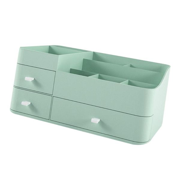 1pc household cosmetic storage box deskmakeup organizer holder cosmetics with drawer (green) boxes & bins
1pc household cosmetic storage box deskmakeup organizer holder cosmetics with drawer (green) boxes & bins