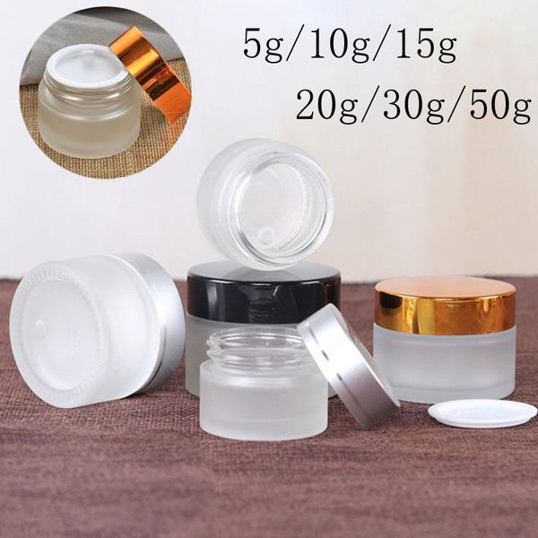 storage bottles & jars 1pcs 5g/10g/20g/30g/50g frosted matte glass container bottle jar pot w/ gasket for cosmetic face cream lip sampl
storage bottles & jars 1pcs 5g/10g/20g/30g/50g frosted matte glass container bottle jar pot w/ gasket for cosmetic face cream lip sampl