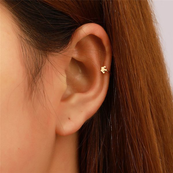 retro stainless steel crown ear clips women c-shaped no hole earring cuff female party gift daily wear gold earrings jewelry accessories who, Silver
retro stainless steel crown ear clips women c-shaped no hole earring cuff female party gift daily wear gold earrings jewelry accessories who, Silver