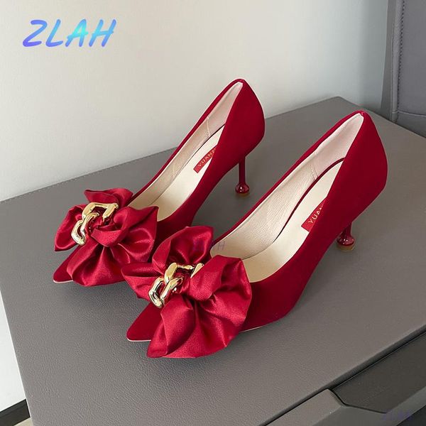 dress shoes women's high heels pointed toe stiletto zlah bow decoration all-match pumps, Black
dress shoes women's high heels pointed toe stiletto zlah bow decoration all-match pumps, Black
