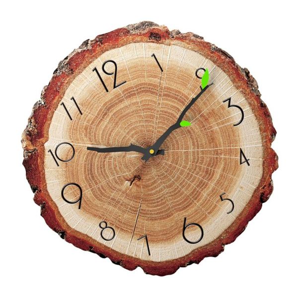 wall clocks 1pc household mute tree-ring clock decor decorative (brown)
wall clocks 1pc household mute tree-ring clock decor decorative (brown)