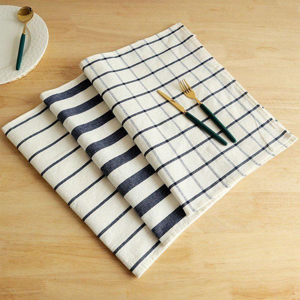 table napkin plaid stripe cloth napkins 40x60cm cotton placemat soft dining mat check
table napkin plaid stripe cloth napkins 40x60cm cotton placemat soft dining mat check